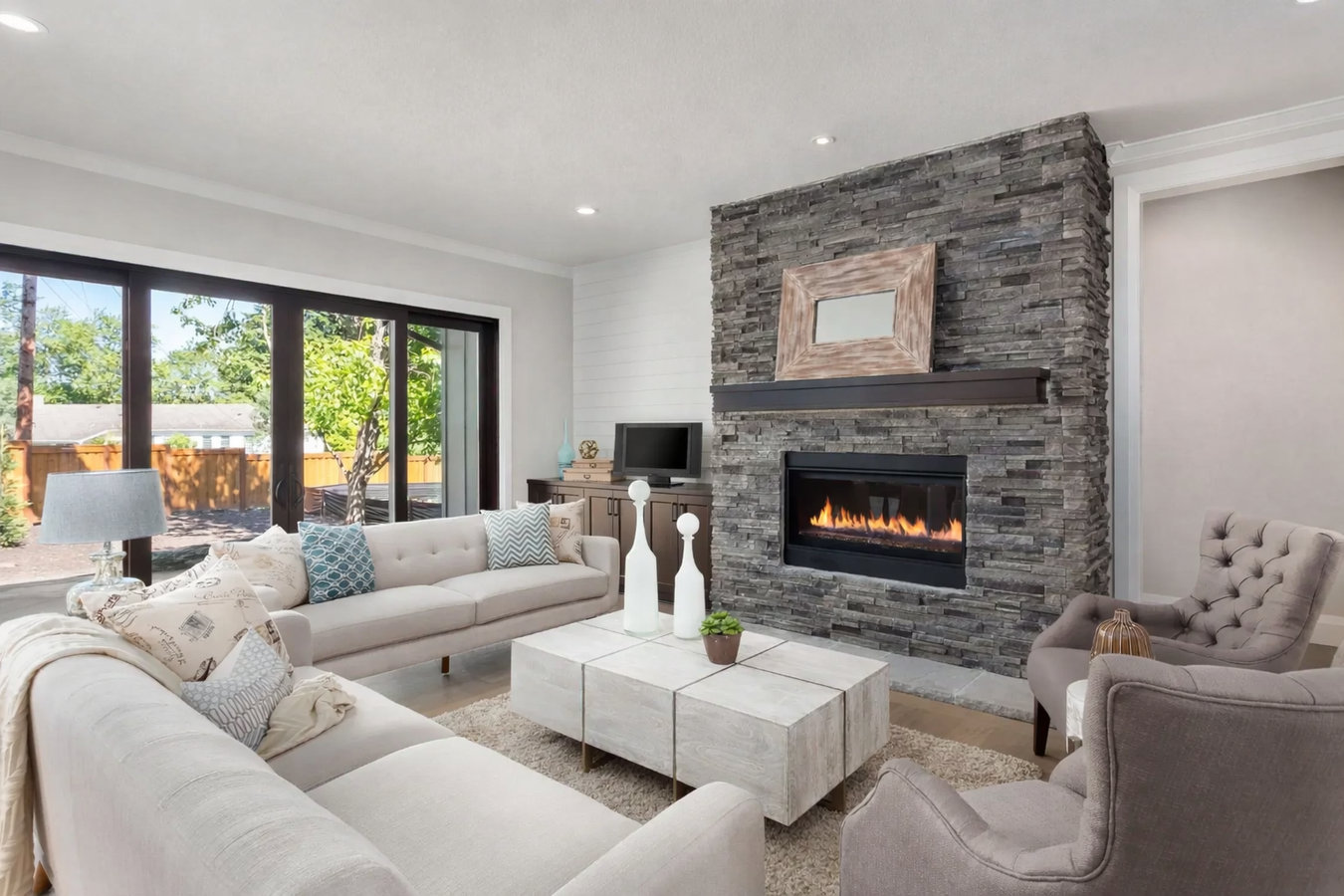 Fireplace installation in Mobile, AL